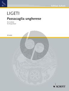 Ligeti Passacaglia Ungharese Cembalo (1978)