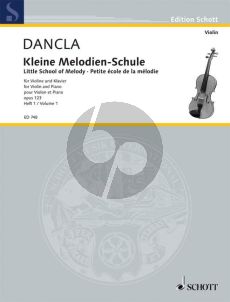 Dancla Kleine Melodienschule Op.123 Vol.1 Violin-Piano