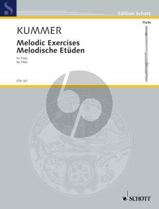 Kummer Melodische Etuden Op.110 Flöte