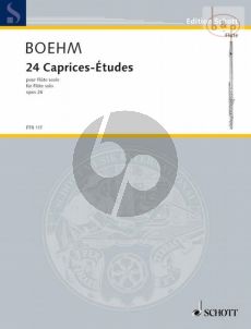 Boehm 24 Caprices-Etudes Op.26 Flöte (Nikolaus Delius)