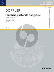 Doppler Fantaisie Pastorale Hongroise Op.26 Flute-Piano