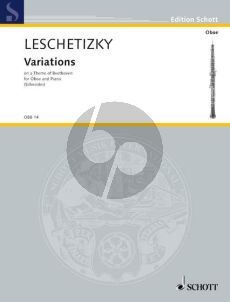 Leschetizky Variationen uber thema von Beethoven Oboe und Klavier (Christian Schneider)