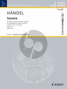 Sonate F-dur Op.1 No.11 HWV 369