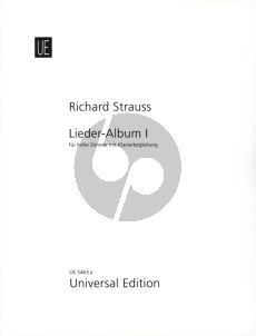 Strauss Lieder Album Vol.1 Hohe Stimme und Klavier (German/English)