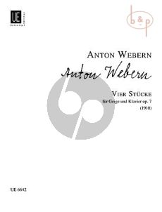 Webern 4 Stucke Op.7 (1910) Violin-Piano