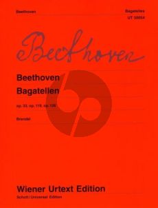 Beethoven Bagatellen Klavier (Alfred Brendel) (Wiener-Urtext)