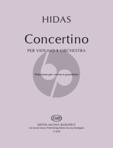 Hidas Concerto Violin - Piano