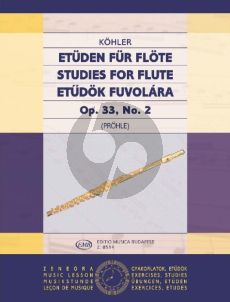 Kohler Studies Op.33 Vol.2 Flute (edited by Henrik Prőhle)