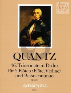 Triosonate No.46 D-dur (QV 2:15)