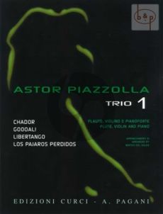 Piazzolla for Trio Vol.1 Flute-Violin-Piano