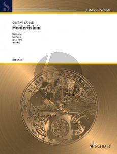 Lange Heideröslein Op. 78 No. 3 Klavier