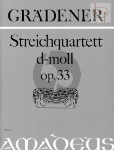 Quartett No.1 d-moll Op.33