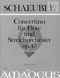 Concertino Op.47 (Flute-Orch.) (Score)