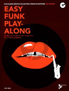 Easy Funk Play-Along Tenor Sax.