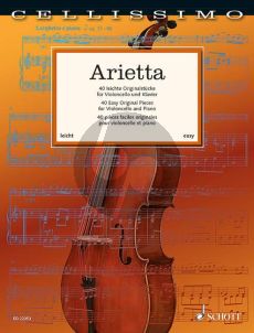 Arietta - 40 Easy Original Pieces Violoncello-Piano