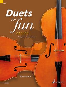 Album Duets for fun: Cellos (Easy pieces to play together - Playing Score) (edited by Elmar Preussner)