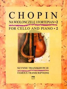 Chopin Album vol.2 Famous Transcriptions Violoncello-Piano