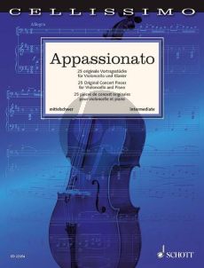 Appassionato 25 Original Concert Pieces Violoncello and piano (edited by Rainer Mohrs and Elmar Preusser)