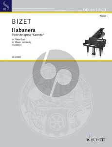 Bizet Habanera from the opera “Carmen” Piano 4 hds (transcr. Vyacheslav Gryaznov)
