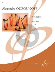 Ouzounoff Pirouettes pour Harpe