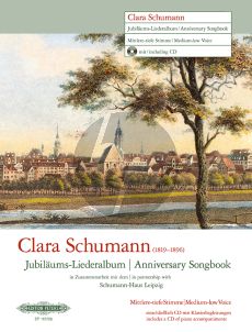 Clara Schumann - Jubiläums-Liederalbum Mittel - Tiefe Stimme (Bk-Cd)