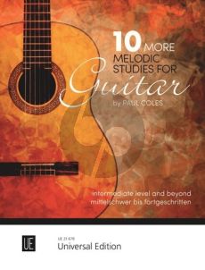 Coles 10 more Melodic Studies for Guitar