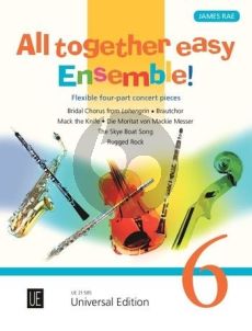Ray All together easy Ensemble! for flexible ensemble / piano ad lib. (Score/Parts)