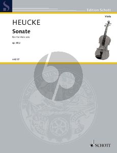 Heucke Sonata Opus 89 No. 2 Viola solo