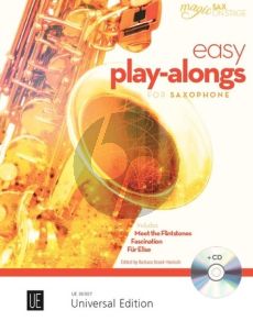 Easy Play-Alongs for Alto Saxophone and Piano (Bk-Cd) (edited by Barbara Strack-Hanisch)