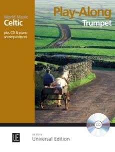 World Music - Celtic Play Along Trumpet for trumpet with CD or Piano accompaniment (Bk-Cd) (arr. Martin Tourish)