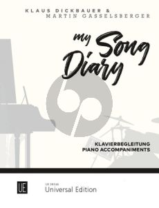 Dickbauer-Gasselsberger My Song Diary for Alto Saxophone Piano accompaniment