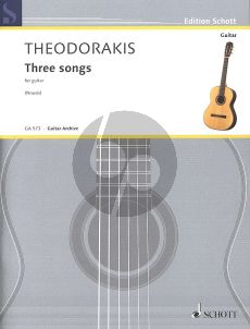 Theodorakis 3 Songs for Guitar (arr. by Yorgos Nousis)