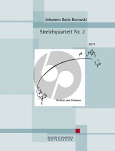 Borowski Streichquartett No. 2 (Part./Stimmen)