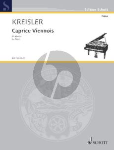 Kreisler Caprice Viennois Op. 2 Piano solo