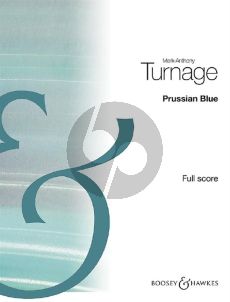 Turnage Prussian Blue Piano, Violin, Viola, Cello & Double Bass (Score)