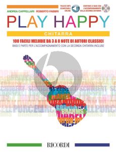 Play Happy for Guitar (Book with CD and MP3) (Andrea Cappellari and Roberto Fabbri)