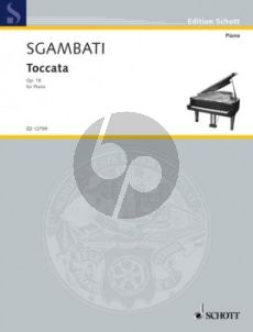 Sgambati Toccata Op. 18 No. 4 Piano solo