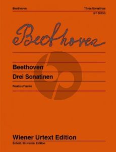 Beethoven Drei Sonatinen für Klavier (Jochen Reutter und Nils Franke)