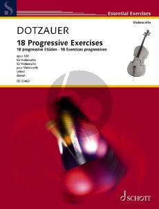 Dotzauer 18 Progressive Exercises Op. 120 Violoncello (Tobias Bonz)