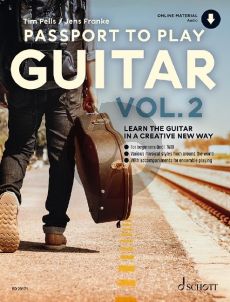 Franke-Pells Passport to Play Guitar Vol. 2 (Learn the Guitar in a creative new way) (Book with Audio online)