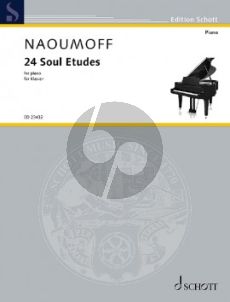 Naoumoff 24 Soul Etudes Piano solo
