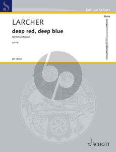 Larcher Deep Red, Deep Blue Flute and Piano