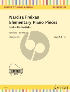 Freixas Elementary Piano Pieces (edited by Melanie Spanswick)