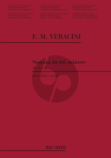 Veracini Sonata e minor Op.2 No.8 (Abbado Michelangelo)