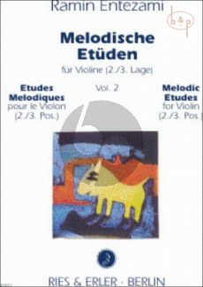 Melodische Etuden Vol. 2 Violine