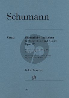 Schumann Frauenliebe und Leben Op.42 (Hoch/Mittel) (Henle-Urtext)