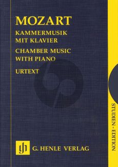Mozart Chamber Music with Piano (Study Score) (Henle-Urtext)