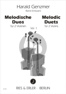 Genzmer Melodische Duos Vol.1 Violine (Entezami)