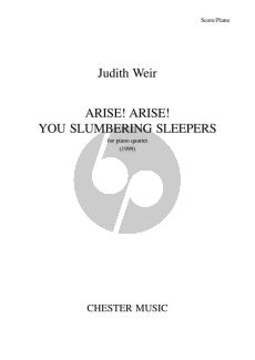 Weir Arise! Arise! you Slumbering Sleepers Violin-Viola-Violoncello and Piano (Score/Parts)