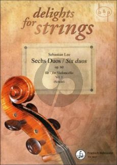 6 Duos Op. 60 Vol. 1 for 2 Violoncellos